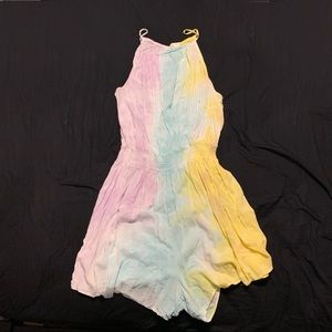 tie dye romper